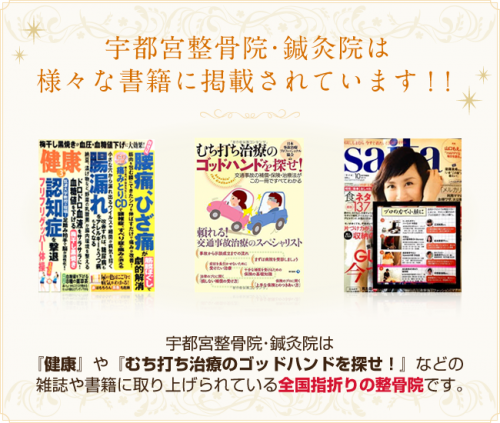 宇都宮整骨院/鍼灸院のこだわりポイント