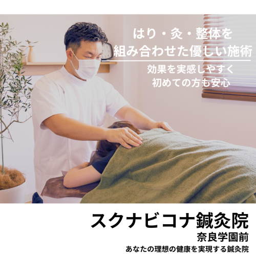 スクナビコナ鍼灸院 奈良学園前のこだわりポイント