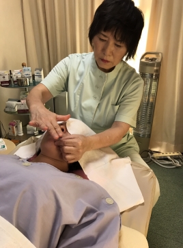 真央鍼灸院 美容鍼（顔）のメニュー画像