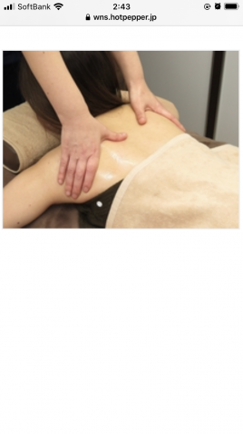 Rinato鍼灸院 経絡リンパオイルトリートメントのメニュー画像