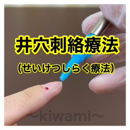 鍼灸・整骨 kiwami(男性専門の鍼灸整骨院) 井穴刺絡療法(せいけつしらく療法)(鍼灸のメニュー画像
