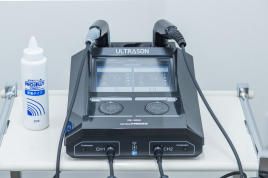 ペガサス鍼灸接骨院 超音波治療器　ULTRASON RE-3のメニュー画像
