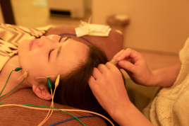 Relama美容鍼✕マッサージ 電気を流すオプション（頭皮）のメニュー画像