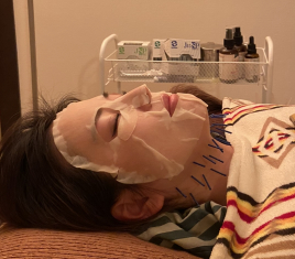 Relama美容鍼✕マッサージ プラセンタパックOP（あご下鍼付き）のメニュー画像