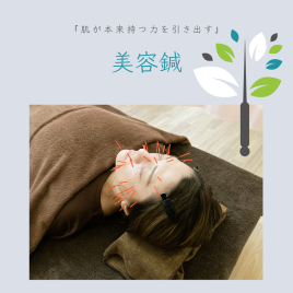 鍼灸院ホワイトリーフ 美容鍼コースのメニュー画像