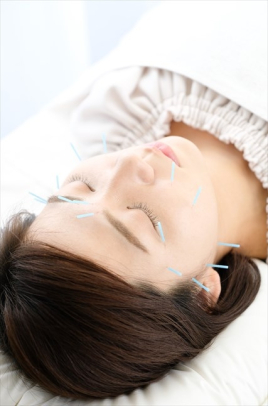治療室　ノブ 鍼を用いての美顔鍼・眼精疲労・不眠解消のメニュー画像