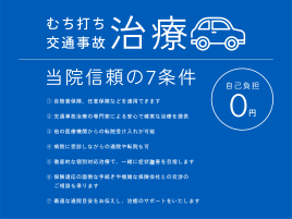 おおいずみ鍼灸整骨院　東久留米院 交通事故治療のメニュー画像