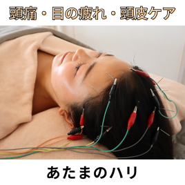 リコさま鍼灸院 あたまのハリのメニュー画像