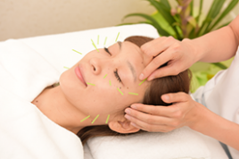 鍼灸院爽快館西葛西店 中医美容鍼灸(仰向け)のメニュー画像