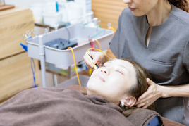 【女性専門】つるみ四季の声はりきゅう治療院 秋（キンモクセイ）コース　美容鍼のメニュー画像