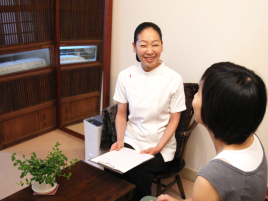 新駒鍼灸院 初診・再診　カウンセリングのメニュー画像