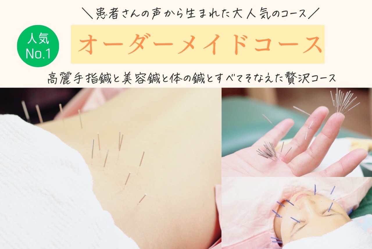 中野区野方鍼灸院のむち鍼 【毎月5名限定】オーダーメイドコース（初回）【体の不調・内臓の不調・美容の悩み】のメニュー画像