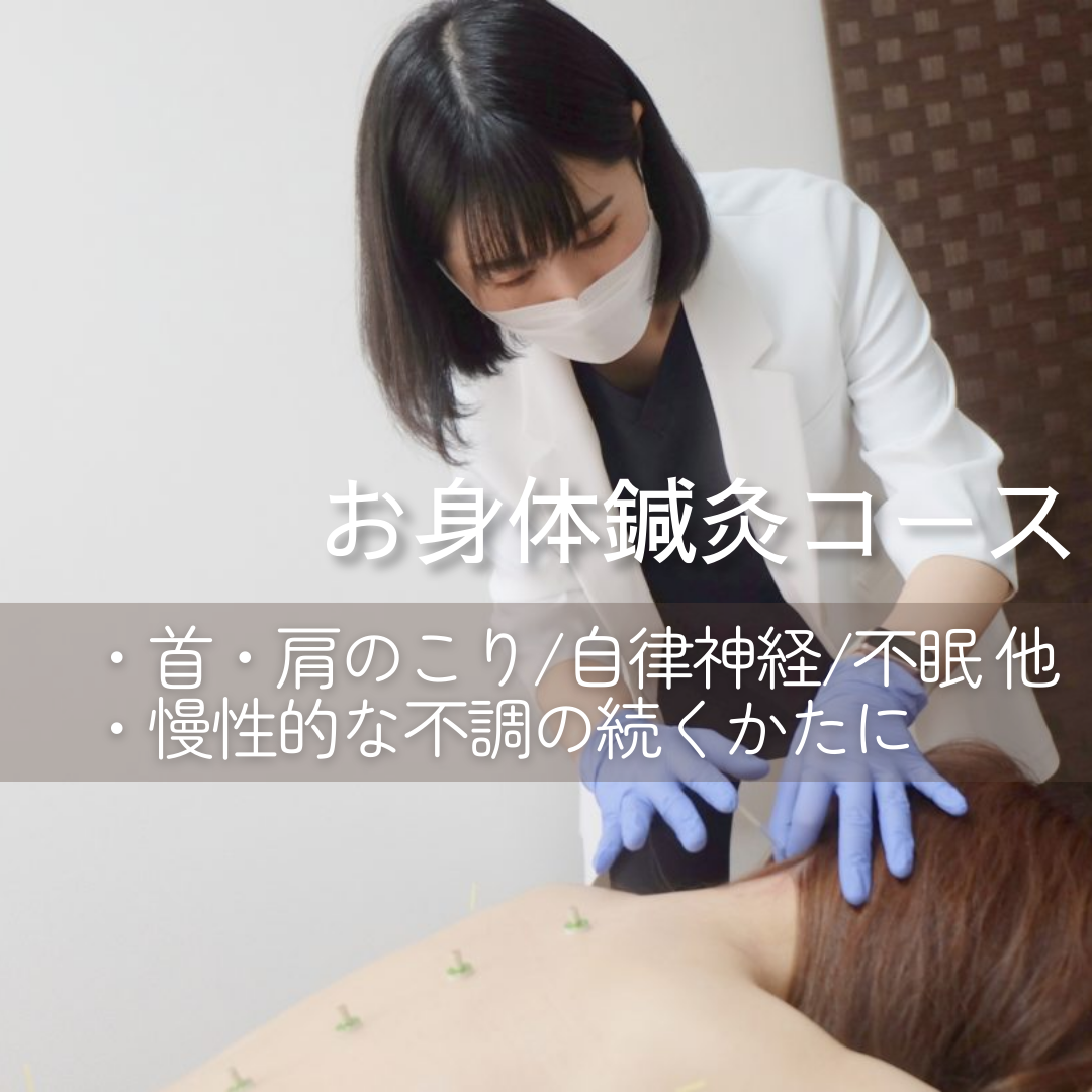 PUNAYU 【南阿佐ヶ谷】お身体鍼灸コースのメニュー画像