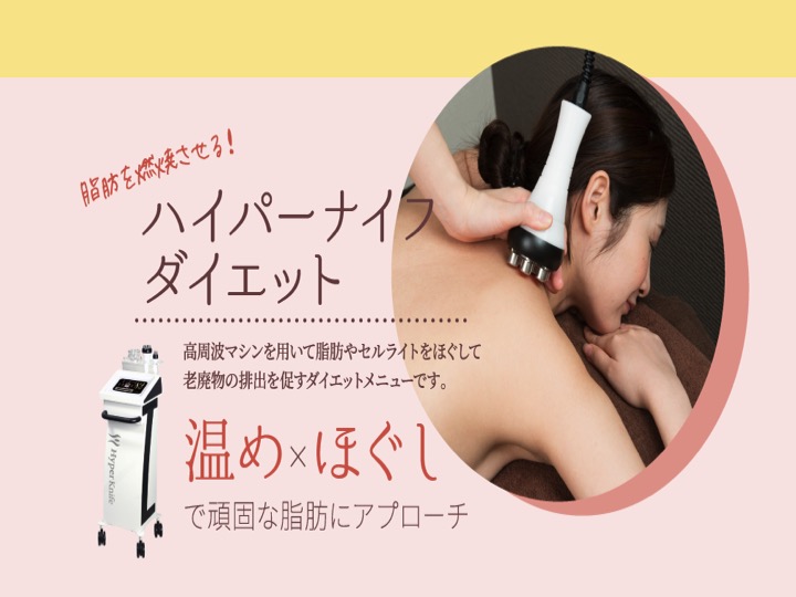 たいよう鍼灸整骨院conditioning labo(ルート治療認定院) 硬い脂肪も溶かして流す！ハイパーナイフ3回体験※ご新規様女性限定のメニュー画像