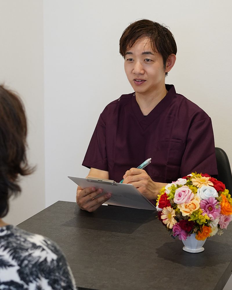 やわらか鍼灸院 新規の方はチェックをお願いします！　初回カウンセリングのメニュー画像