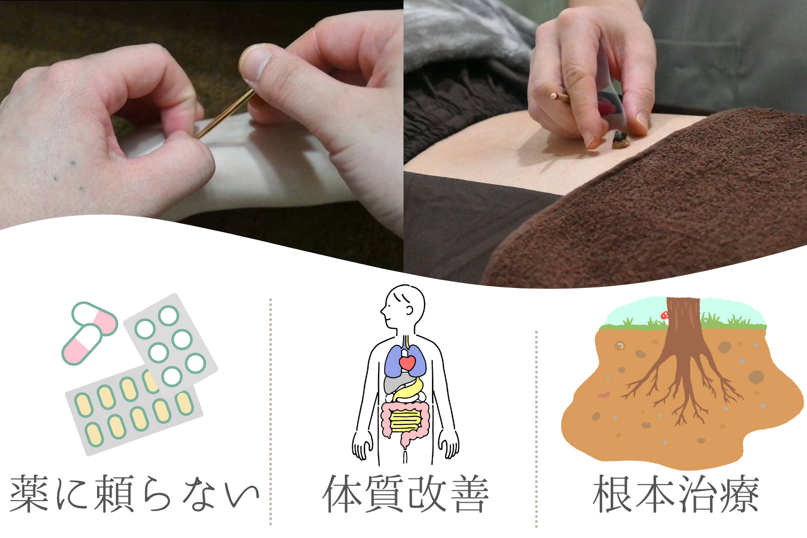 真ごころ鍼灸院【東洋医学・はりとお灸専門】 【初めての方】お身体の治療のメニュー画像