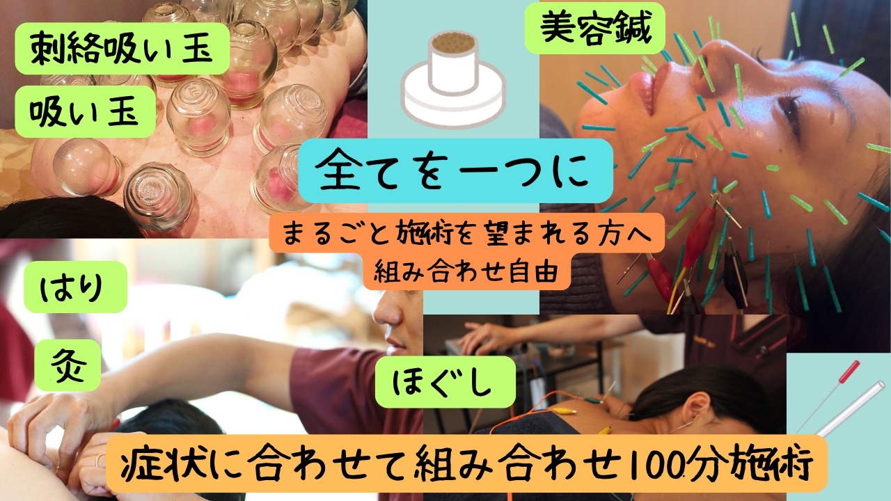 鍼灸治療院 寛ぎ 寛ぎオールインワン治療のメニュー画像
