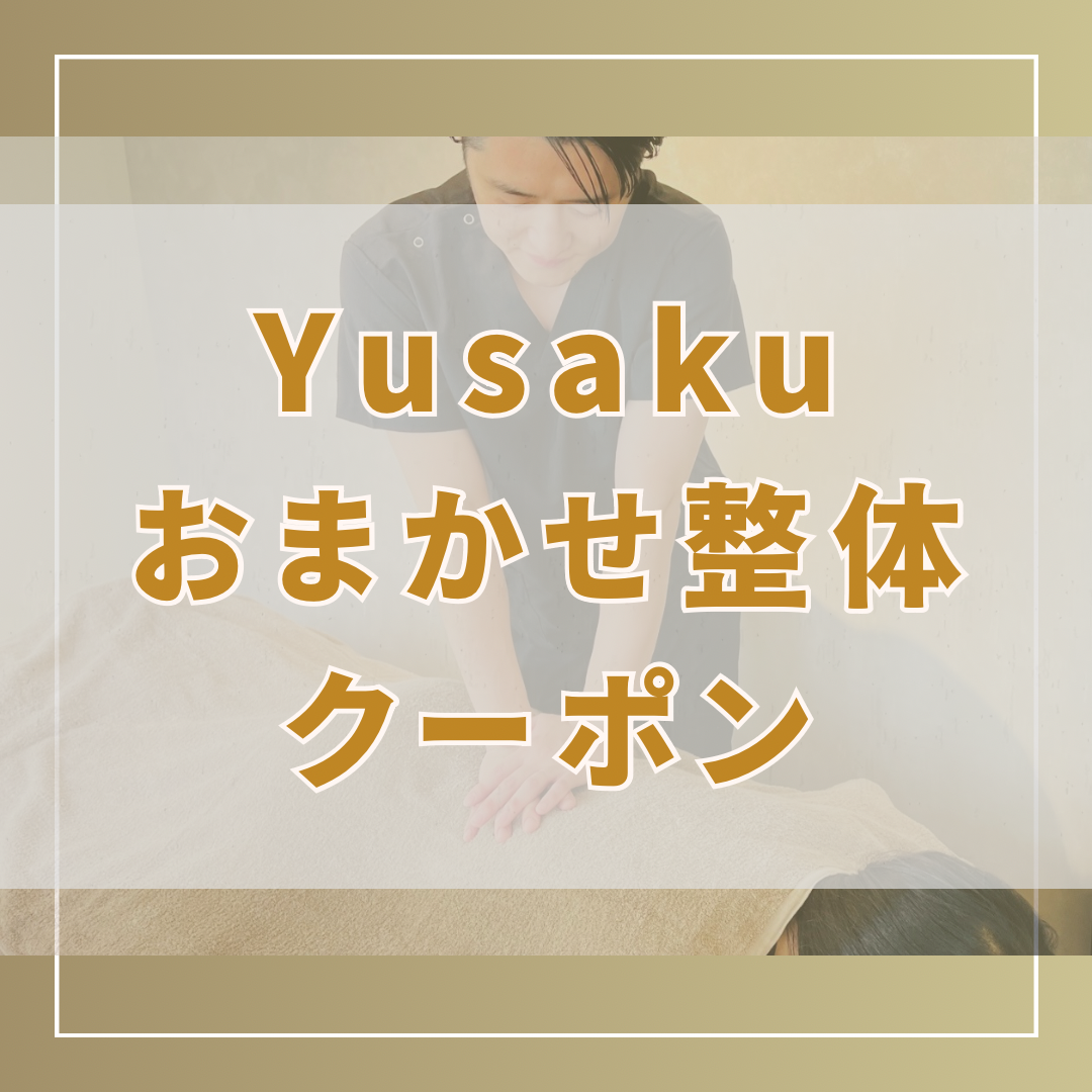 美容鍼灸salon　Yusaku 初診口コミ限定【bodyメンテナンス】全身調律整体＋鍼灸のメニュー画像