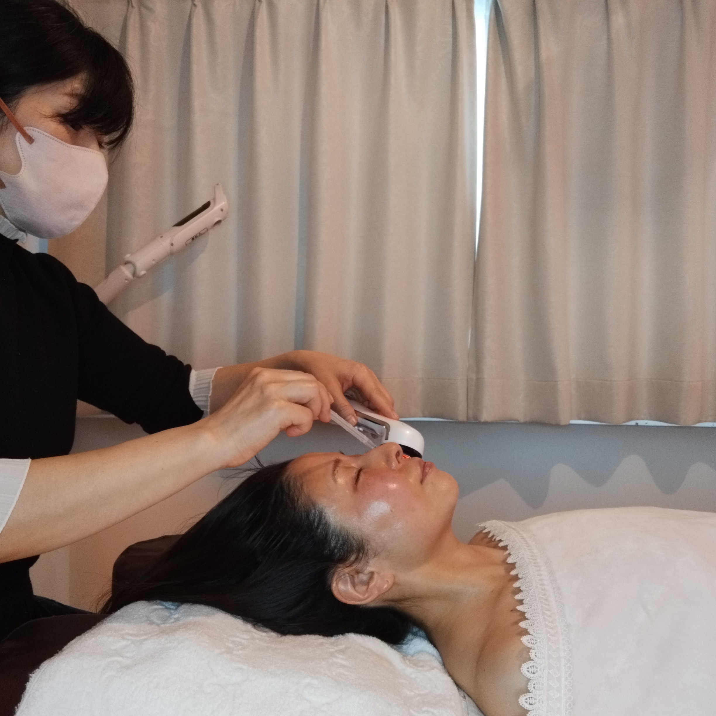 美容鍼灸サロン 漢方美人 肌質改善特化美容鍼 【美容鍼×ヒト幹細胞培養美容液】かっさ 散鍼 首肩頭皮のマッサージ付きのメニュー画像