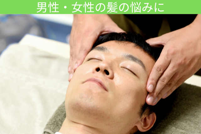 ひなた鍼灸整骨院 ヒト幹細胞・育毛鍼のメニュー画像