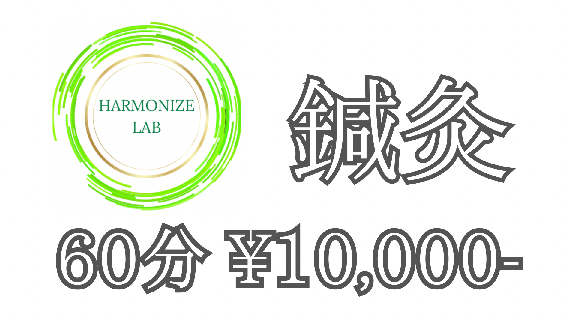 HARMONIZE LAB 鍼灸サロン 【慢性疲労、慢性的肩こり、自律神経の乱れでお悩みの方へ】長野式鍼灸コースのメニュー画像