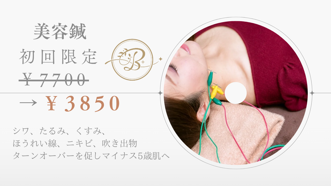 BELFINE（ベルフィーヌ） Beauty Salon あおば鍼灸院緑店併設 【☆初回限定】美容鍼のメニュー画像