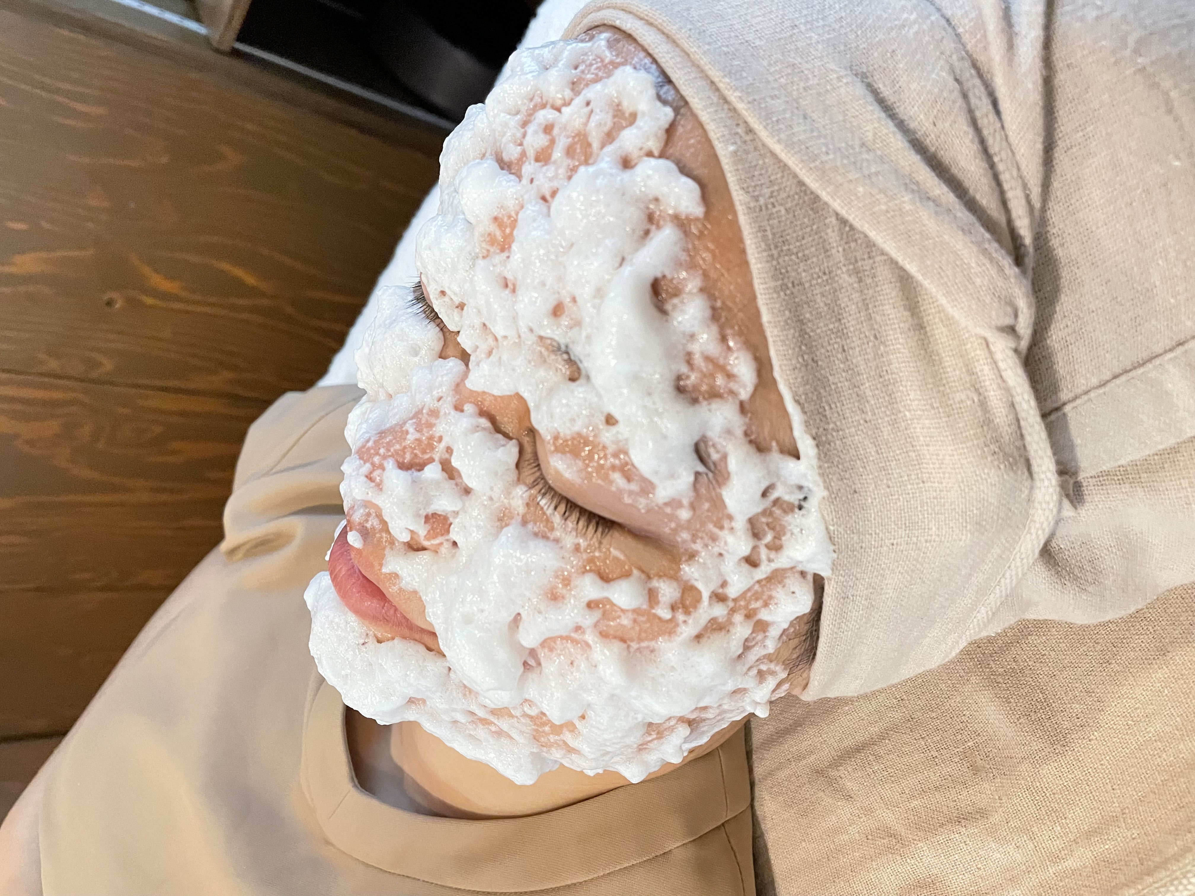 はりきゅうアロマサロン栖ーすみかー 炭酸美容パックのメニュー画像