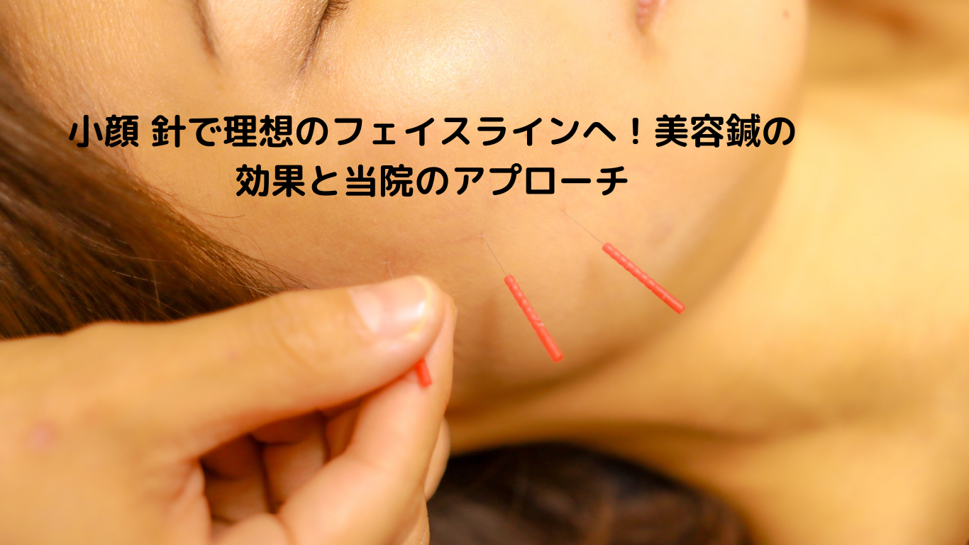 ひばりヶ丘にっこり鍼灸整骨院 美容鍼灸初回4400円→2980円のメニュー画像