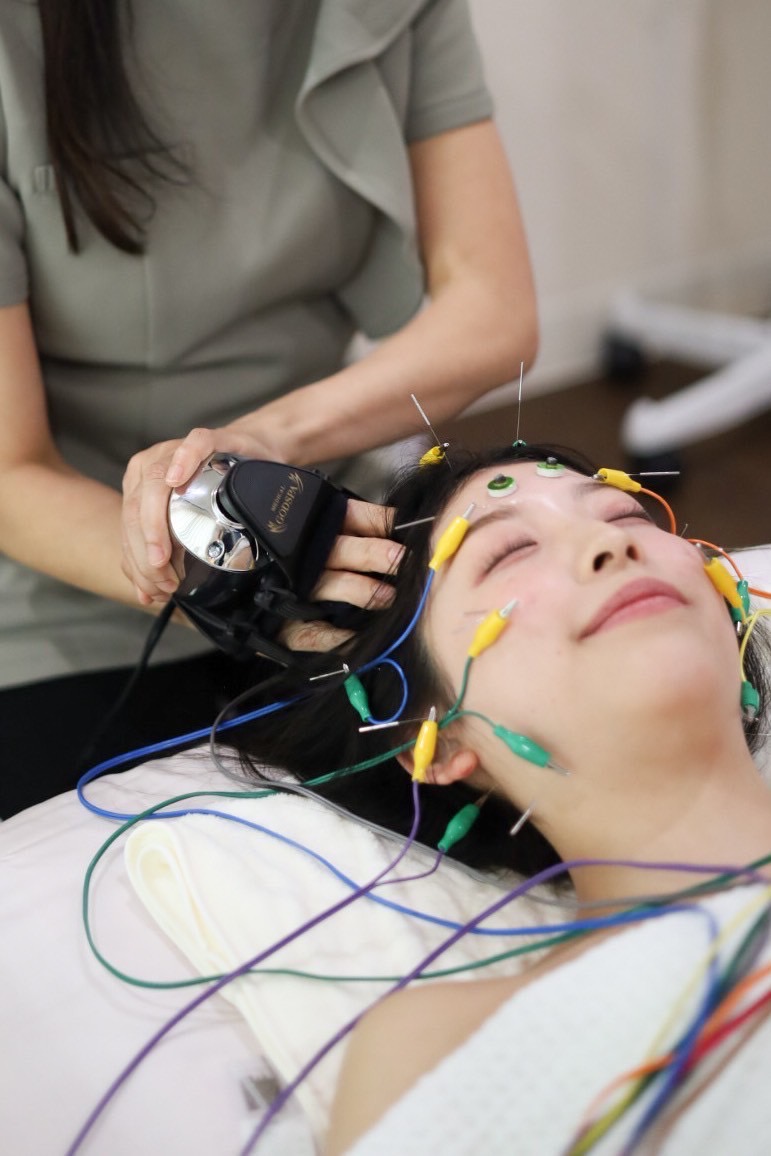 鍼灸ハリスト 【初回限定】通電美容鍼(耳つぼ３粒プレセント)＋通電治療鍼(腰痛 or 肩凝り)のメニュー画像