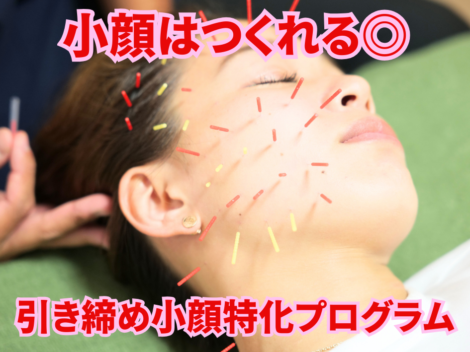 美顔鍼灸整体院凛と慶 【先着３名様募集】引き締め小顔プログラム：初回体験のメニュー画像