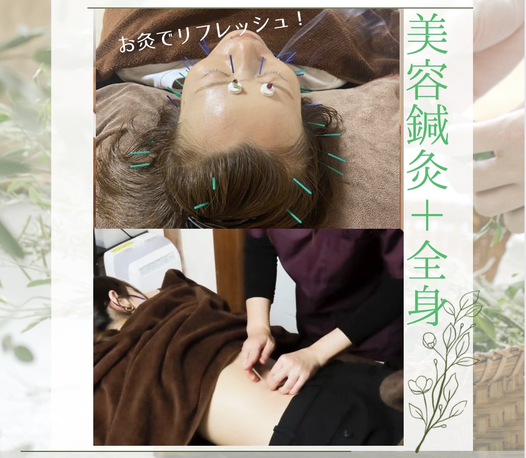 〜ARiSH〜骨盤調整＆はり灸 鍼灸全身＋美容鍼灸【フルコース】のメニュー画像