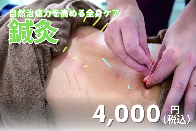 ハリス鍼灸整骨院 鍼灸のメニュー画像