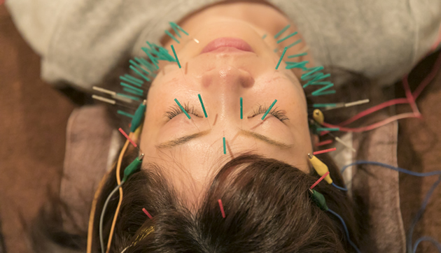 龍虎道鍼灸院 【眼精疲労×食いしばり】リフトアップ美顔鍼＋ドライヘッドスパのメニュー画像