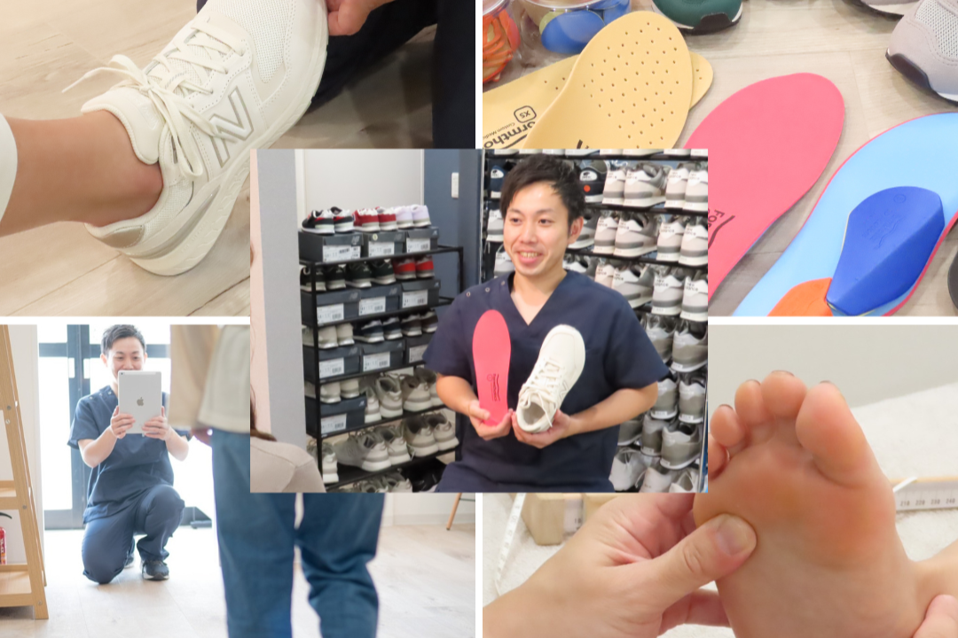 モエレ鍼灸接骨院 足膝専門外来(足の分析)のメニュー画像