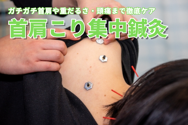 ハリス鍼灸整骨院 首肩こり集中鍼灸のメニュー画像