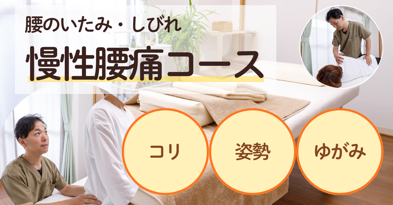 鍼灸院AZE 【慢性腰痛整体】関節から整えてゆがみ・痛みを緩和◎腰痛コースのメニュー画像