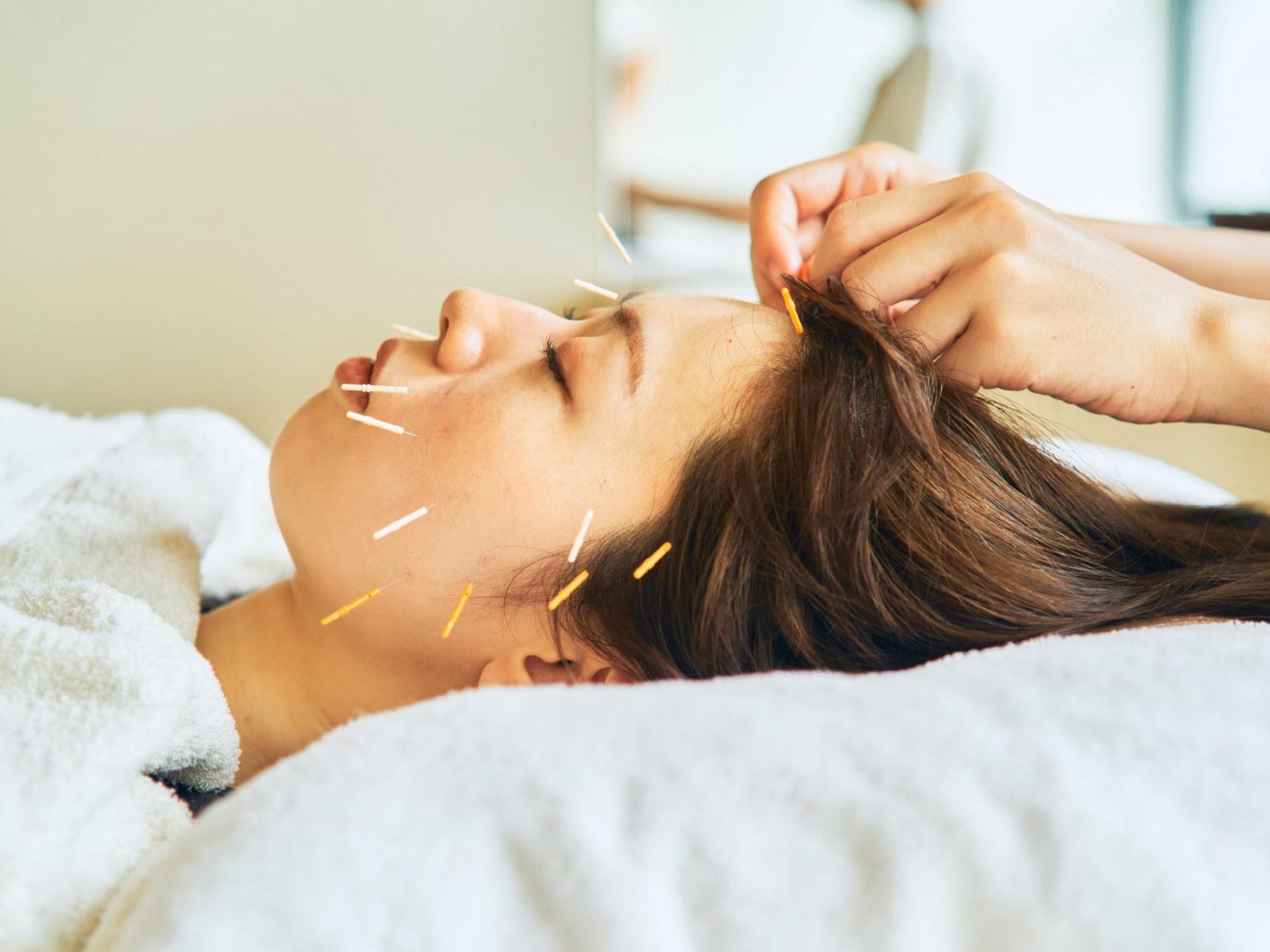 she 鍼灸トリートメントサロン FACIAL 45min.のメニュー画像