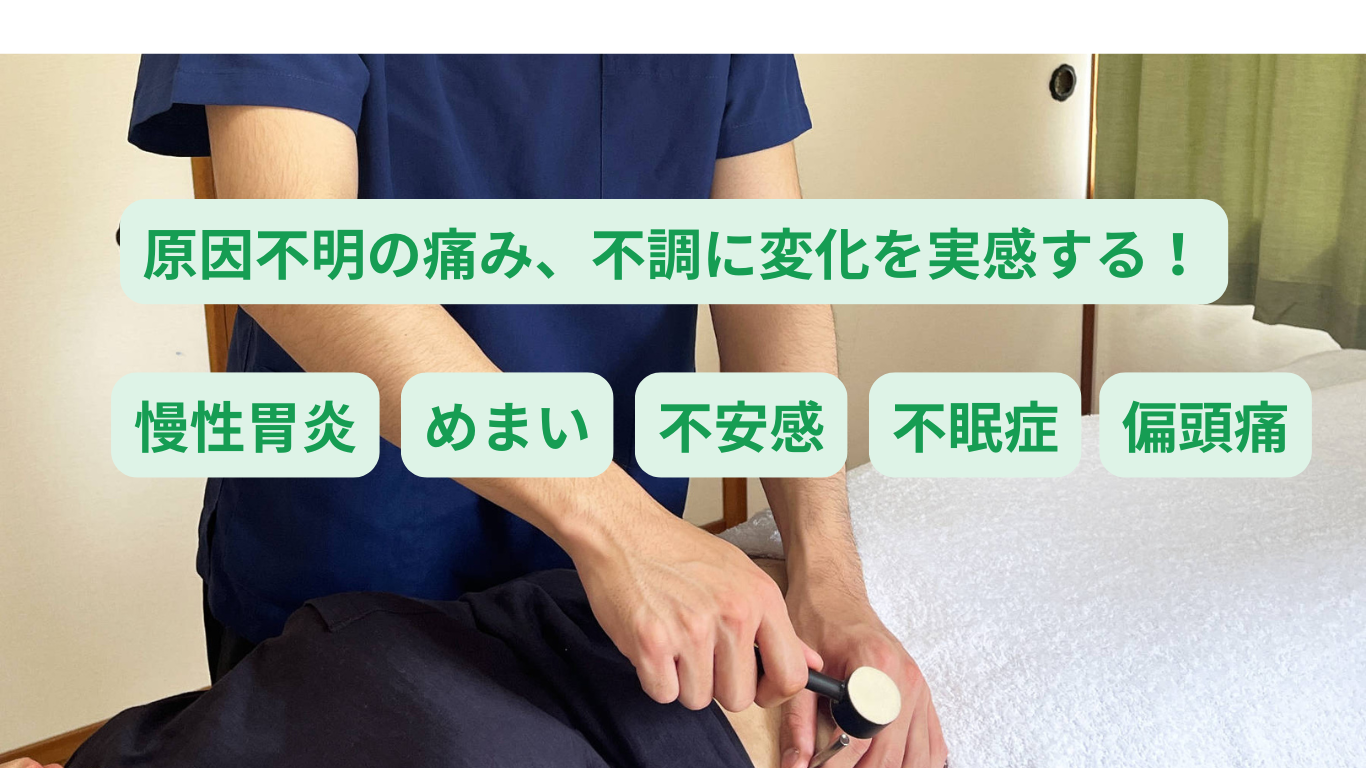 かわち鍼灸院 初めての方　全身（全ての症状）鍼灸ベーシックコースのメニュー画像